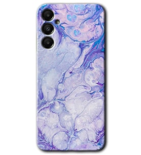 Galaxy A05s Kılıf HD Desen Baskılı Kılıf - Spots Lilac