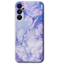 Galaxy A05s Kılıf HD Desen Baskılı Kılıf - Spots Lilac
