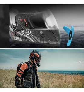 Motorsiklet Kask Önü Takılan Telefon Tutucu Aksiyon Kamerası Takılabilen Aparat- KASK DEĞİLDİR - SADECE APARAT GÖNDERİLİR
