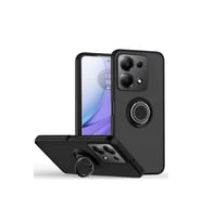 Xiaomi Redmi Note 13 Pro 5g Kılıf Montreal Yüzüklü Silikon Kapak - Siyah