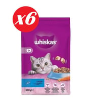 Whiskas Ton Balıklı ve Sebzeli Yetiş. Kedi M.300gr Set 6'lı