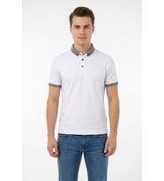 Erkek Polo Yaka Kısa Kollu Tişört Regular Kalıp T1000 BGL-ST05554