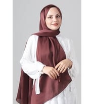 Erik Çürüğü Harem Scarf Como Saten Şal