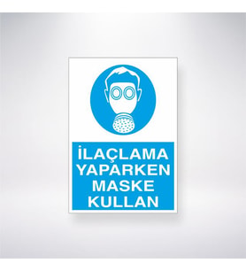 İlaçlama Yaparken Maske Kullan