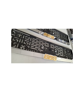 BBS Takmatik Standart Geçmeli Esnek Plakalık Seti