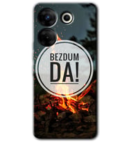 Tecno Camon 20 Kılıf HD Desen Baskılı Arka Kapak - Bezdum Da
