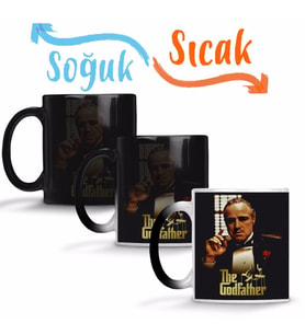Poderoso Chefao The Godfather Sihirli Kupa Bardak Porselen