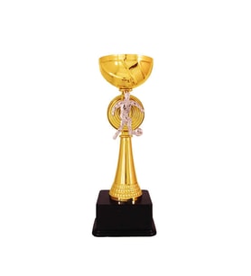 Futbol Figürlü Ödül Kupası 28 cm