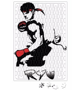 Ryu Street Fighter Puzzle 240 Parça Yapboz
