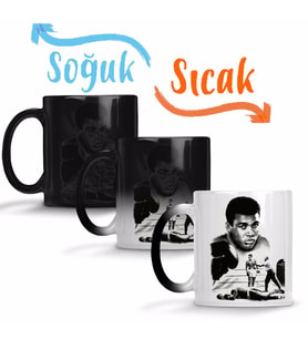 Muhammed Ali Boks 03 Sihirli Kupa Bardak Porselen