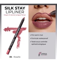 Cosmetics Silk Stay Lipliner Suya Dayanıklı İpeksi Dudak Kalemi - 05 Roselle