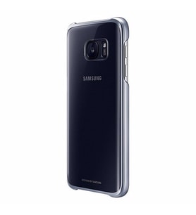 Galaxy S7 ile Uyumlu Clear Back Cover Kılıf Siyah EF-QG930CBEGWW