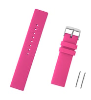 Fuşya Pembe Silikon Saat Kordonu Kayış 12-14-16-18-20-22-24mm