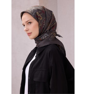Belli % 100 Twill İpek Eşarp 4207D 07