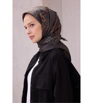 Belli % 100 Twill İpek Eşarp 4207D 07