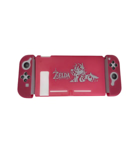 Switch  Silikon Kılıf Joy-Con Koruyucu Kılıf Zelda Desenli