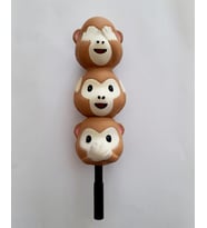 3 Maymun Görmedim Duymadım Bilmiyorum Squishy Jel Kalem