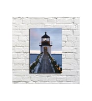 Lighthouse Deniz Feneri Ahşap Tablo Büyük Boy