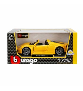 21076 1:24 Porsche 918 Spyder Model Araba -Sunman