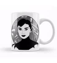 Audrey Hepburn Kupa Bardak Porselen