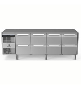 Electrolux Professional Endüstriyel Soğuk Tezgah 8 Çekmeceli 590 Lt Üst Tablasız -2+10°c, Aısı 304 EH4H7BBBB