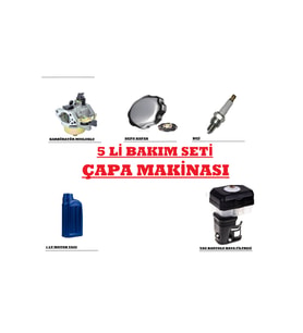 DALAZ, yka RZ 250 M Çapa Makinesi Honda Benzinli UYUMLU BAKIM SETİ KARBÜRATÖR VS.