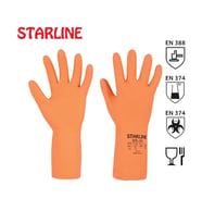 Starline Pamuk Astarlı Doğal Kauçuk Eldiven STL-55