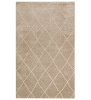 Makine Kaymaz Yıkanabilir Krem Geometrik Triko Salon Halısı Mutfak Halısı Koridor Halısı Yolluk beige