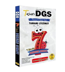 Tasarı Dgs 7 Uğurlu Çözümlü Deneme