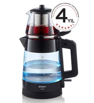 Arzum AR3136 Teamond 1800 W Cam Çay Makinesi