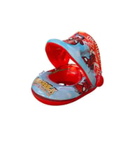 Gölgelikli Tenteli Çocuk Deniz Simiti Baby Float Bebek Deniz Simiti 0-3 Yaş Bebek Botu Figürlü