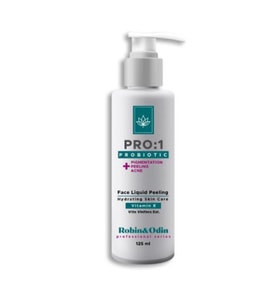 Robin Odin Yüz, Vücut Likit Peeling 125 ml / Probiotic Aloe Vera E Vit Katkılı Akne Ph Dengeleyici
