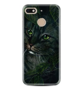 General Mobile GM8 Go GM9 GM20 Pro Plus Kılıf Desemli Silikon Flowers Cat 1345