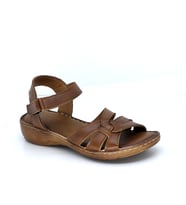 Trendyshose TN.502 Anatomic Rahat Kadın Sandalet (KAHVE)