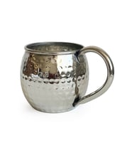 Shark Anatolia Luna Petekli Bakır Kupa Bardak Mug Nikel Kaplama