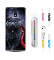 Xiaomi Redmi 8A 8 Pro 9C 9T 10C 11T Pro Kılıf Kablo Koruma Spiral Silikon Super Cat 1666