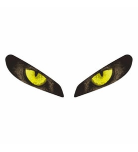 CF MOTO Cf Moto 250 Sr 2020 - 2024 Uyumlu Far Sticker Flo Sarı