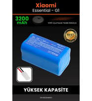 Xiaomi Mi Vacuum Mop Essential 3200mAh Robot Süpürge Bataryası - Gerçek Kapasite, Maksimum Güvenlik