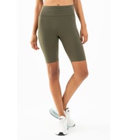 Maraton Active SlimFit Kadın  Şort  Fitness Haki Şort 22267