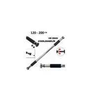 Krom Koridor Barfiksi 120-200 Cm Arası Barfix Spor Aleti Demiri Barfiks