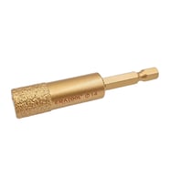 Fixonic Eratool ERA55914 14mm Hex Elmas Mermer Granit Delme Panç (Sarı)