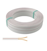 Elektrik Kablosu ses 0.75 mm İki Damar 100m Bakır Kablo %100 Bakır Dayanıklı Ve Esnek Kablo