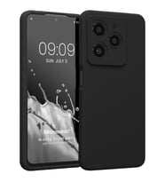 Microsonic Matte Silicone TECNO Spark 20 Pro Kılıf Siyah