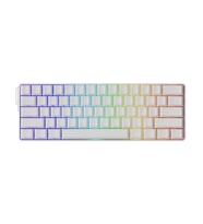 AKKO MONSGEEK FUN60 Ultra Shine-Through White Hall Effect Manyetik Switch ARGB Kablosuz Hotswap Mekanik Gaming Klavye