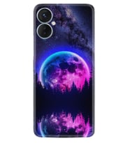 Tecno Spark 9T Kılıf Silikon Desen Özel Seri Star Planet 1652