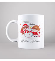 Mutlu Yıllar & Merry Christmas Yılbaşı Kupası Kişiye Özel