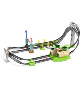 Hot Wheels Mario Kart Çılgın Dönüş Parkuru Yarış Seti, 5 Yaş Ve Üzeri, Ghk15 (Çok Renkli)