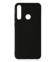 Durukar® Huawei Y6P Kılıf Nano içi Kadife Silikon - Siyah