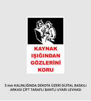 KAYNAK IŞIĞI 25X37 CM