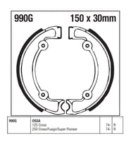 Fren Balatası Kampana İç 150 Mm Kalınlık 30